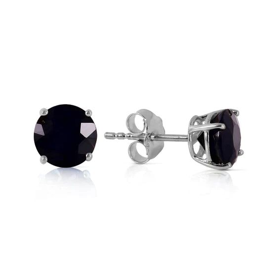 Stud Earrings 1.0 Ct. Black Diamonds