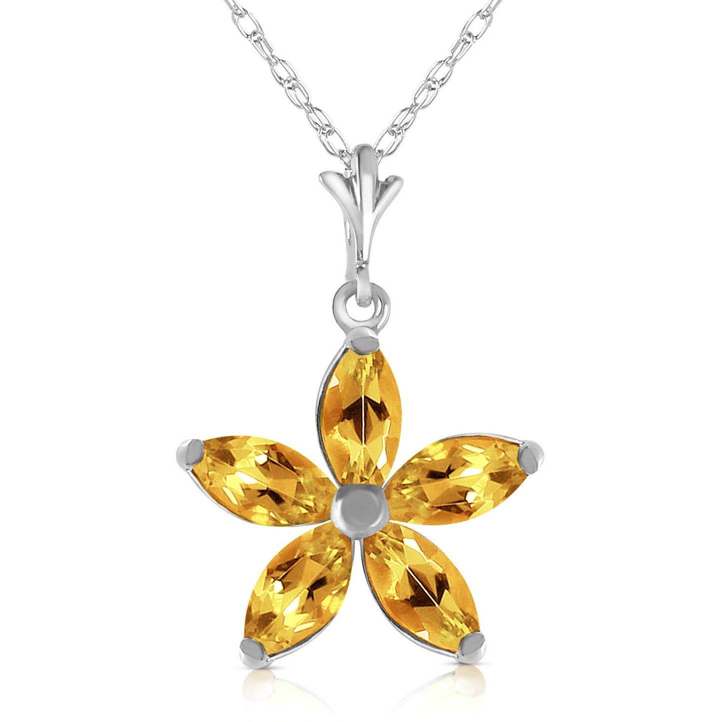 Citrine Necklace Deluxe