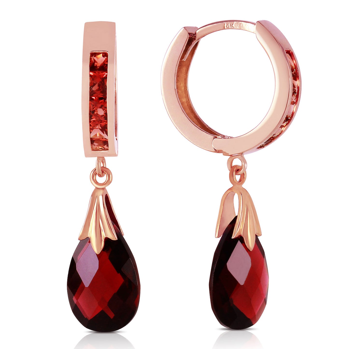 Changeling Garnet Earrings