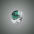 Chrona Silver Green Dial