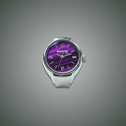 Chrona Silver Purple Dial