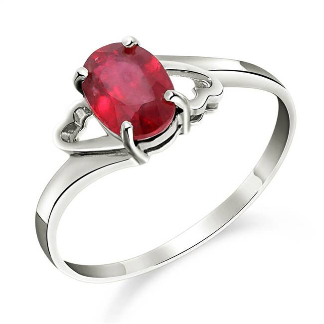 Gold Ring Natural Ruby