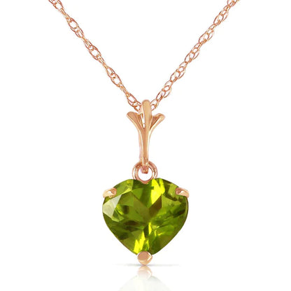 Leap Of Heart Gold Necklace