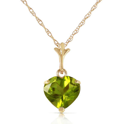Leap Of Heart Gold Necklace