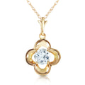 Love Me Tender Aquamarine Necklace