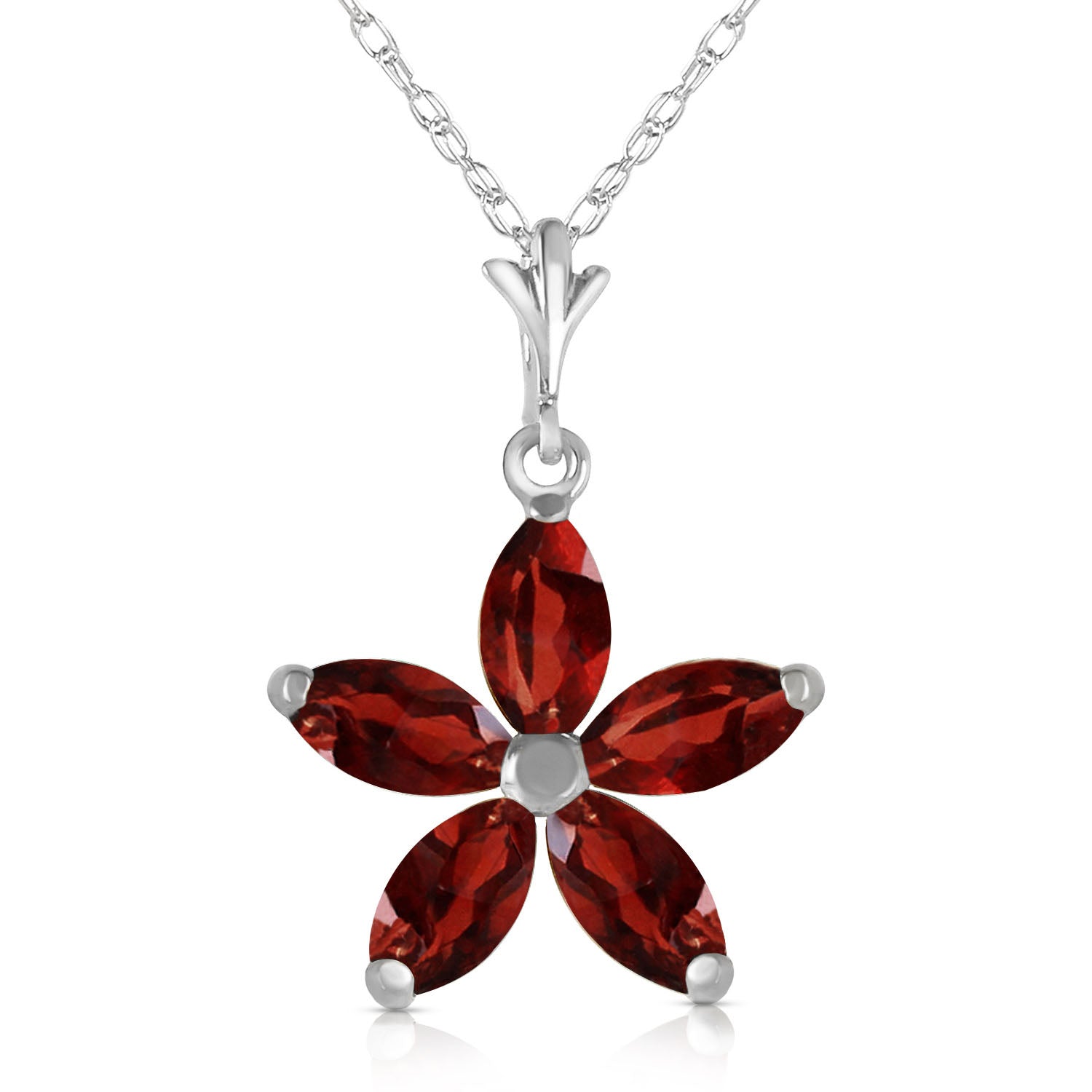 Portrait D'une Femme Garnet Necklace