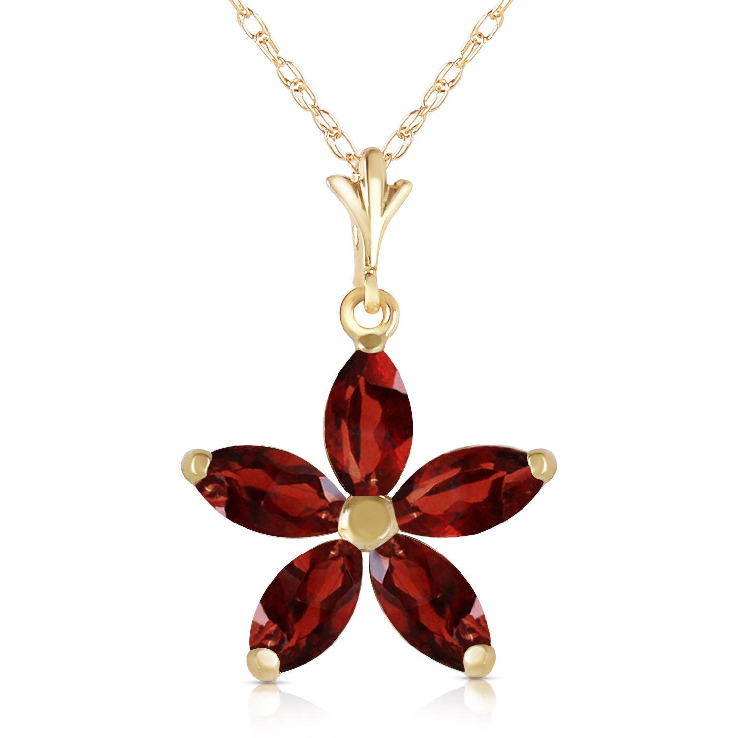 Portrait D'une Femme Garnet Necklace