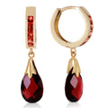 Changeling Garnet Earrings