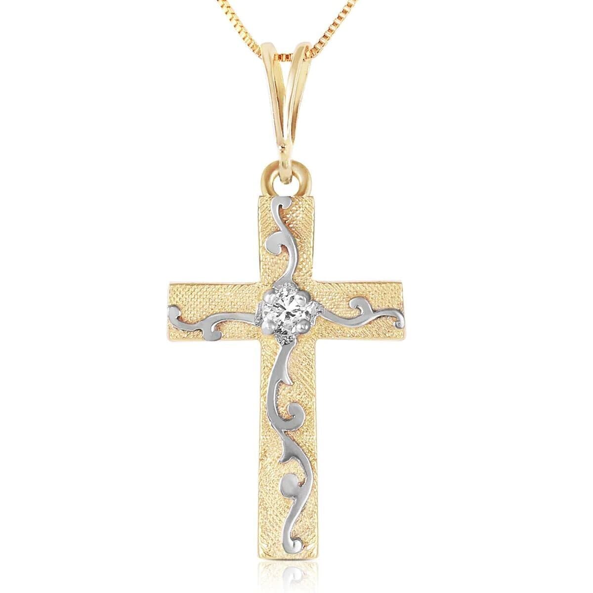 Gold Cross Diamond