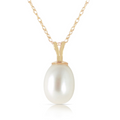Hope On A Chain Pearl Necklace