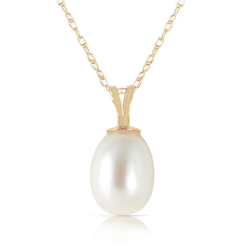 Hope On A Chain Pearl Necklace