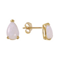 Stud Earrings Natural Opal